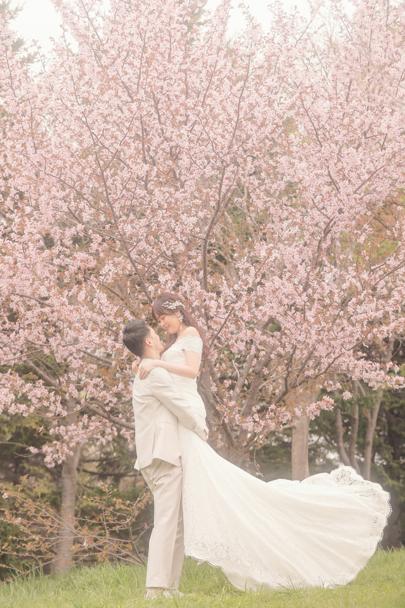 抱き上げショット!