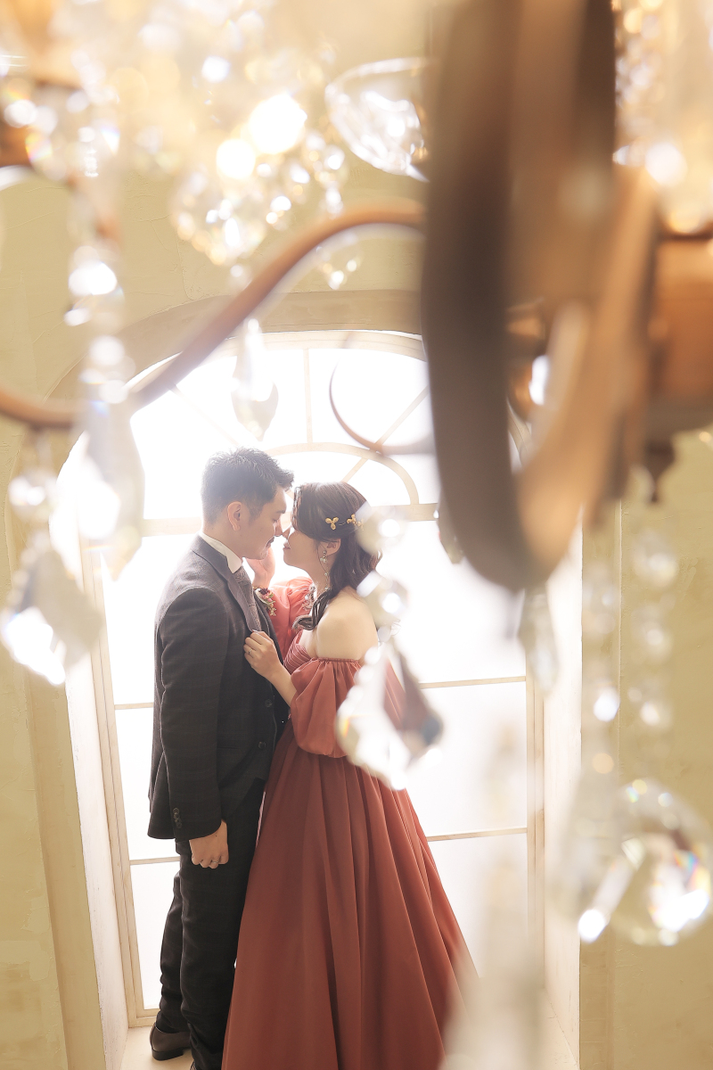 シャンデリア越しに♡