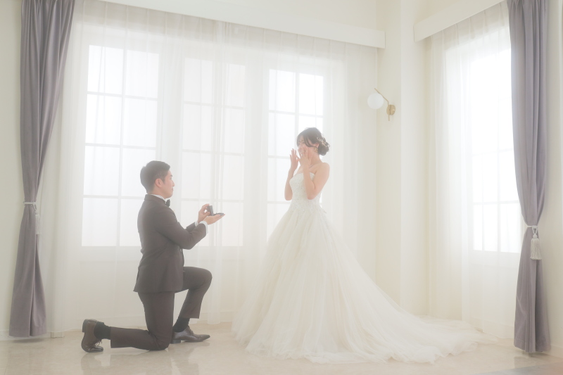 プロポーズ風ショット!