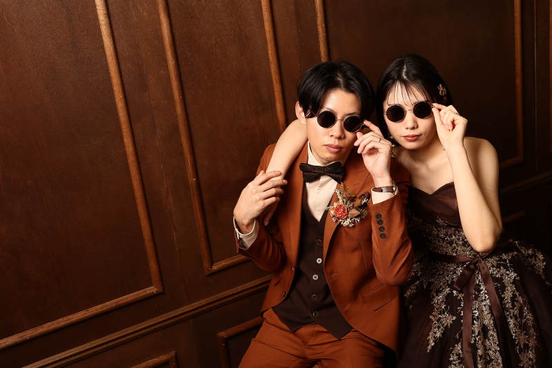 バチっとキメキメで