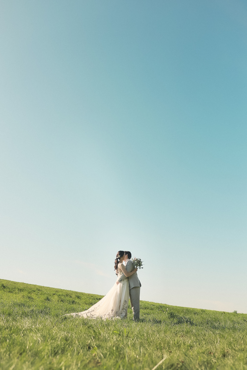 最後はハグショットで