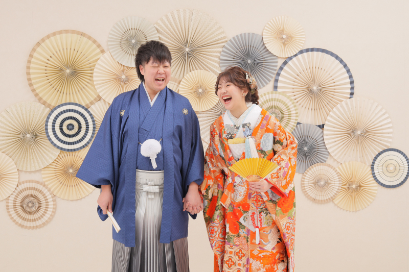 手繋ぎショット