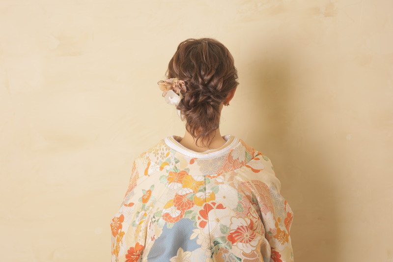 和装のヘアアレンジ紹介♪