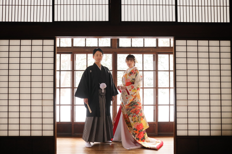 昔ながらの家屋で