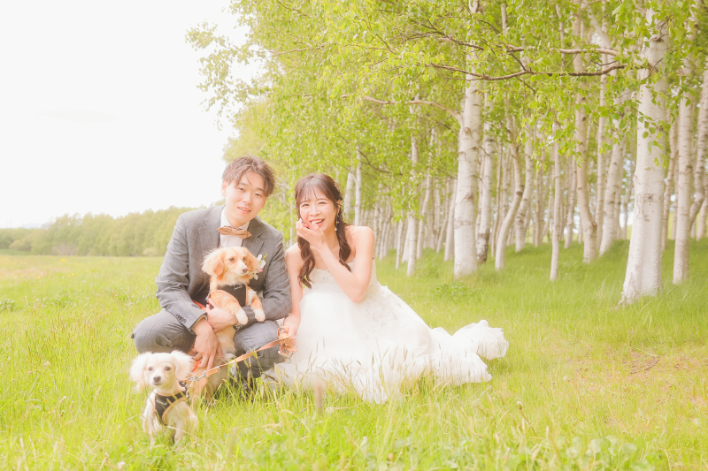 わんちゃんたちと❁