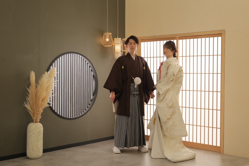 2着目は白無垢で