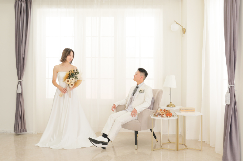 2着目はウェディングドレスに♪