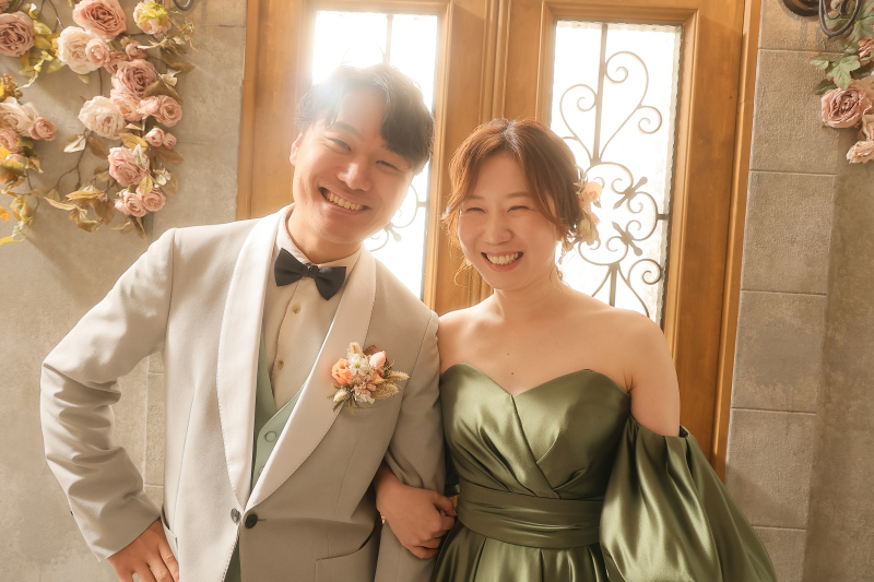 おふたりらしい瞬間を