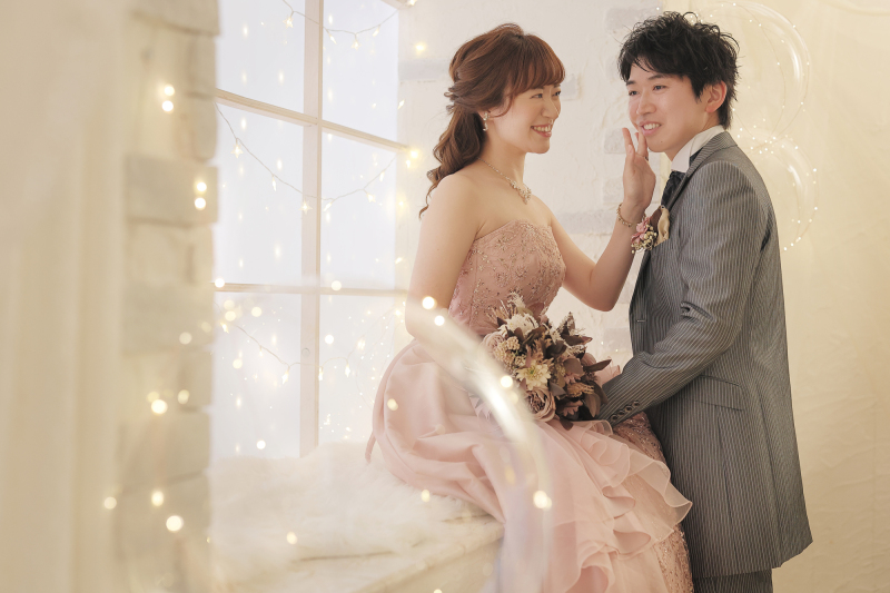 なにげない瞬間も絵になるお2人