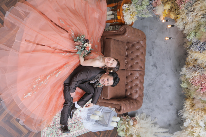 背中合わせの仲良しショット♡