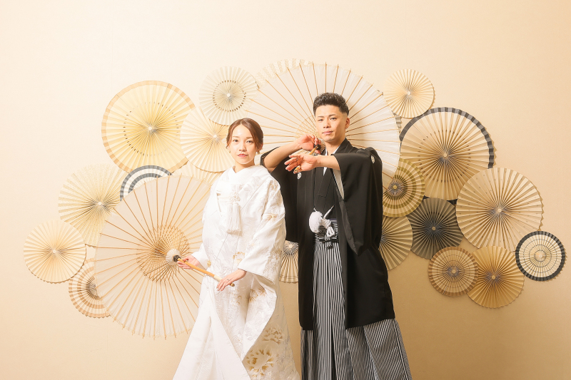 凛とした立ち姿