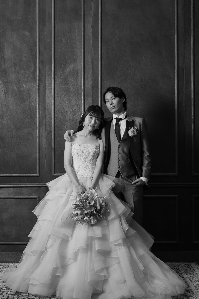 モノクロでクールに