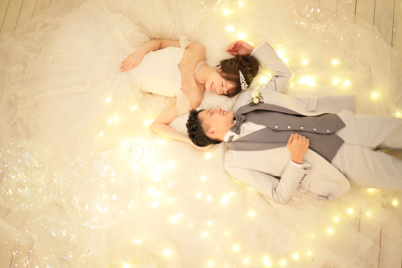 フェアリーライト×仰向けショット☆