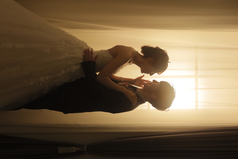 お顔をぐっと近づけて