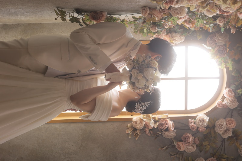 ブーケをもって