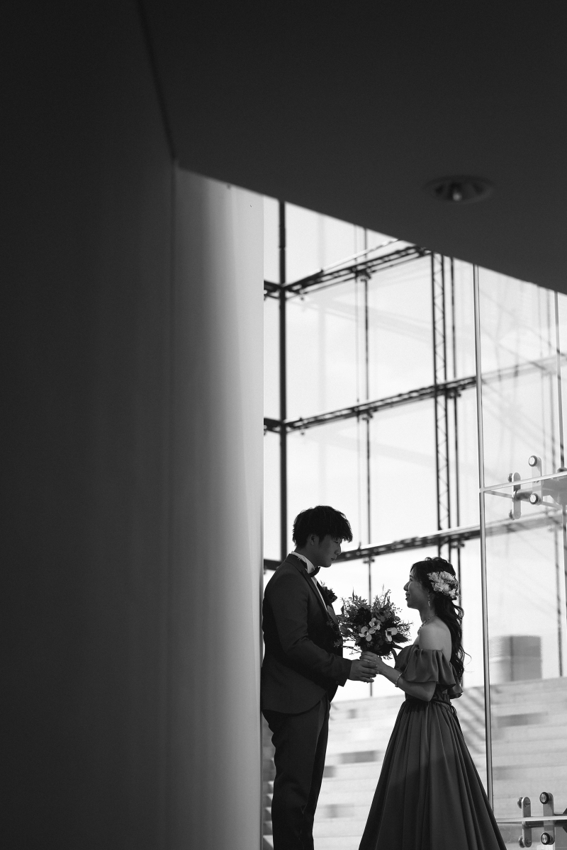 モノクロにしても雰囲気◎