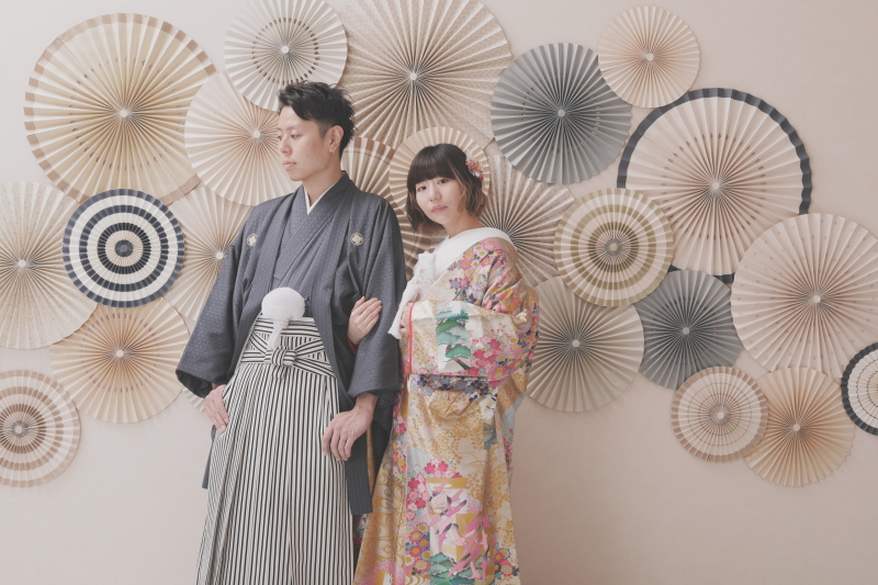 和装を2人らしく