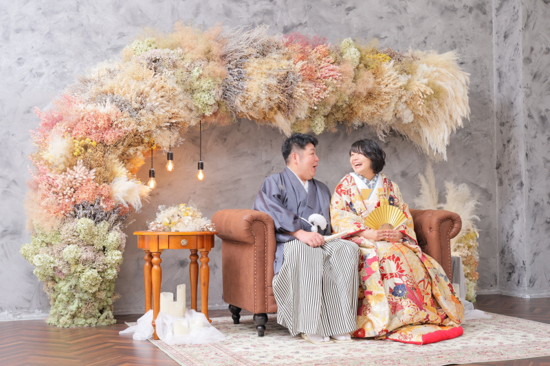 お2人のお写真も