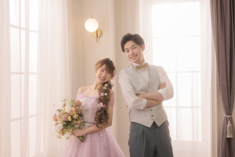 洋装2着スタジオ