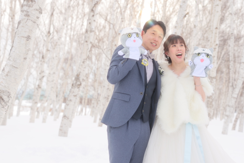 お持ち込みの小物と一緒に♡