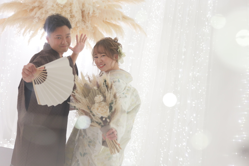 和装で楽しい写真も❁