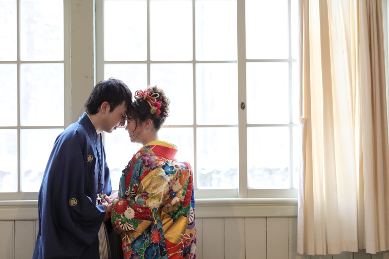 建物内での撮影もすてき♡