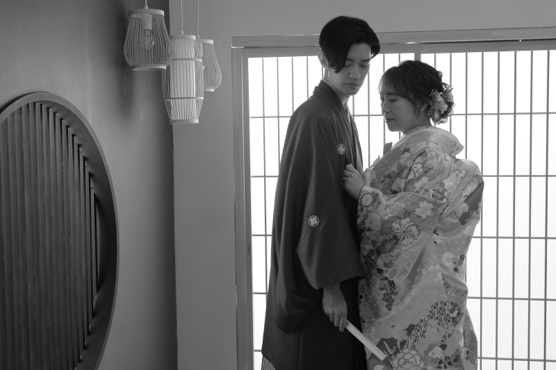 モノトーンでしっとりと…