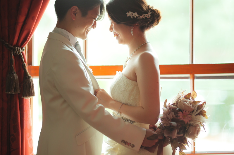 向かい合わせで♪