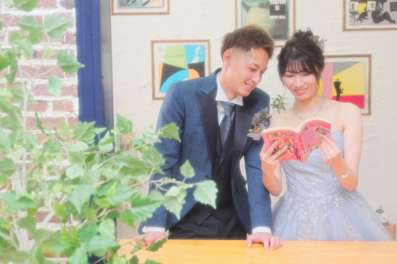 2着目のドレスに着替えて