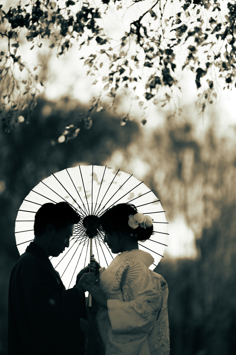 おしゃれなモノクロショット!