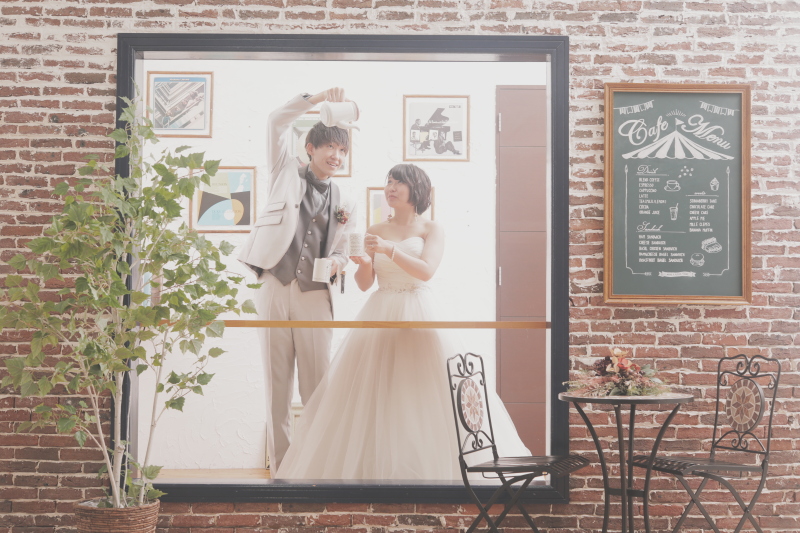 カフェのセットで・・