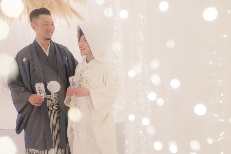 お二人の大好きなものと共に