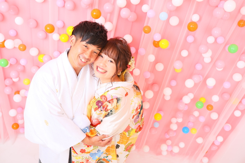 元気で可愛いお2人とスタジオフォト！