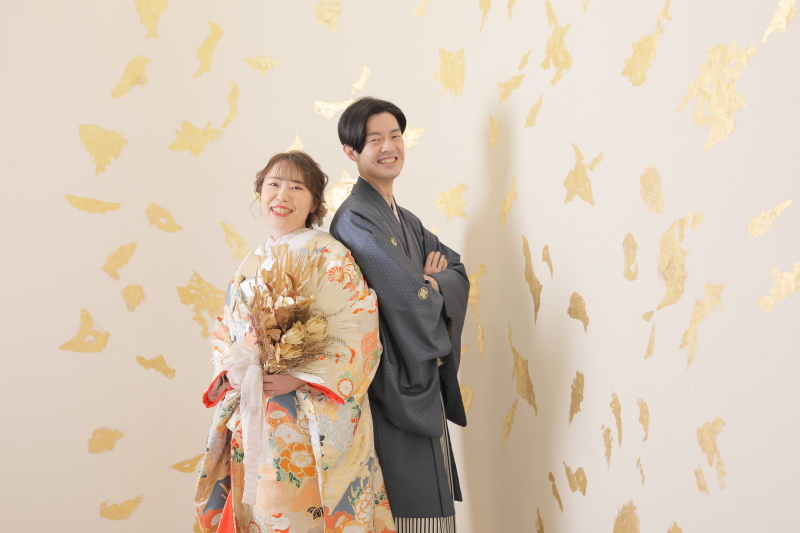 背中合わせショット☆