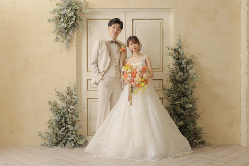 シンプルな全身カット