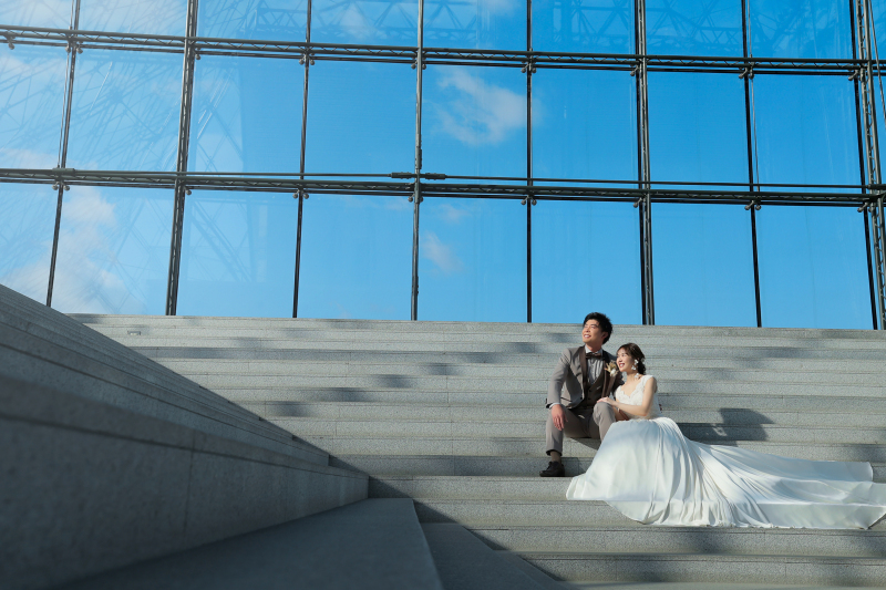 段差に座っても可愛らしい♪