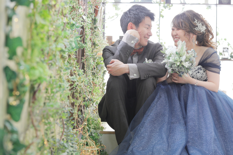 見慣れない姿にニヤニヤ♪