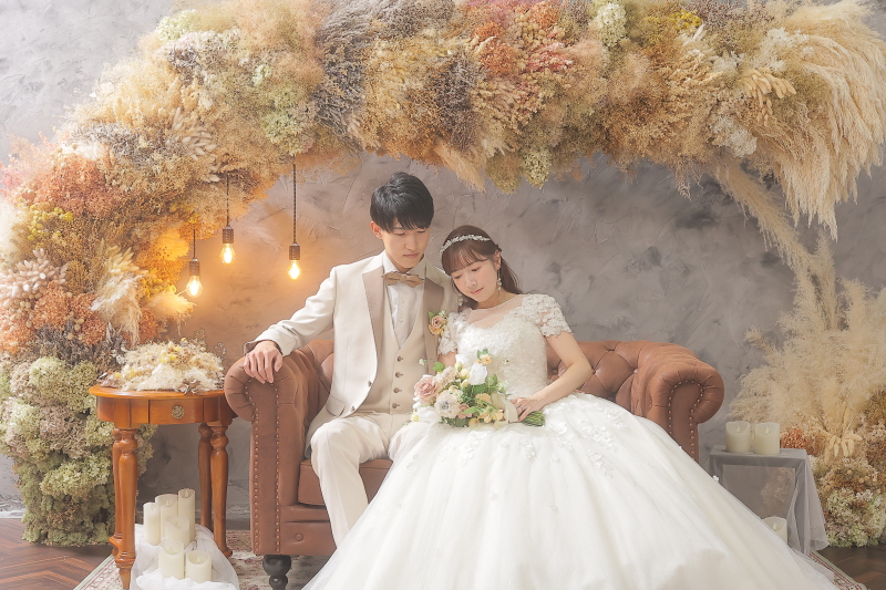 ドライフラワーのセット