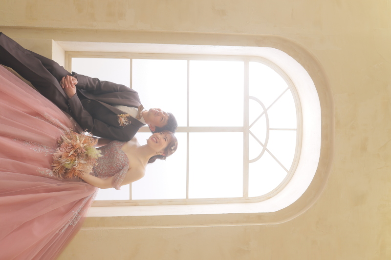 窓際で仲良く♪