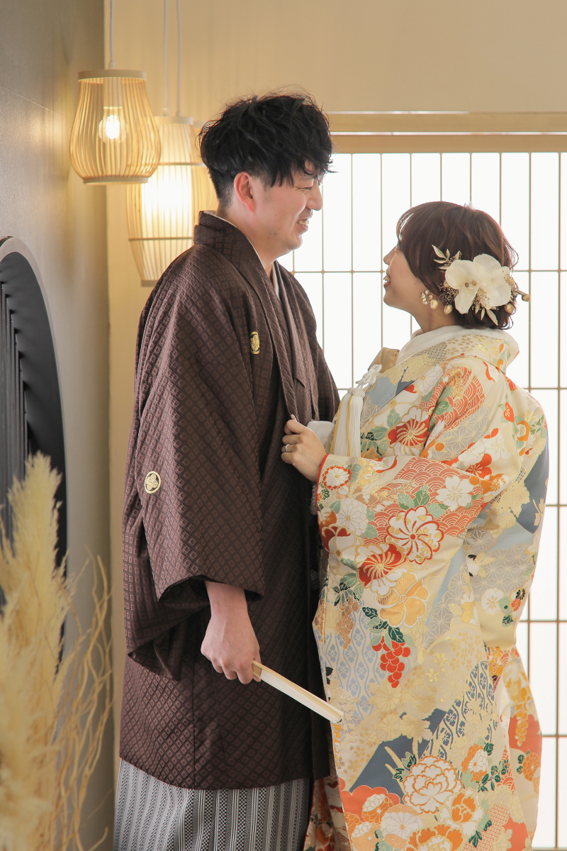 和装はしっとりと