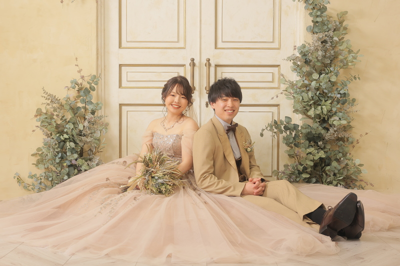 お座りショット