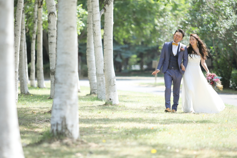 明るくて仲良しなお2人と夏ロケ