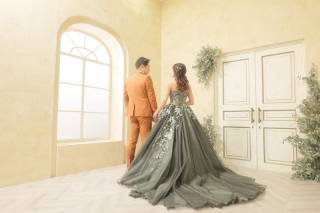 和洋装スタジオ撮影