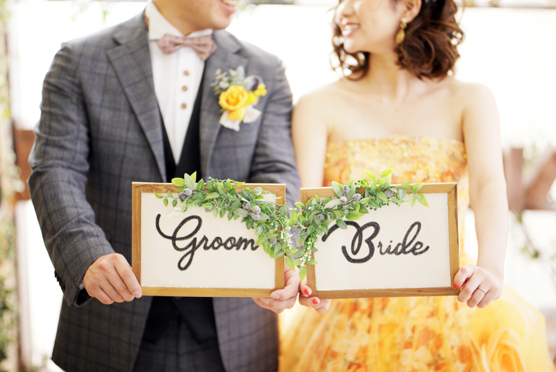 ナチュラルな雰囲気の撮影小物