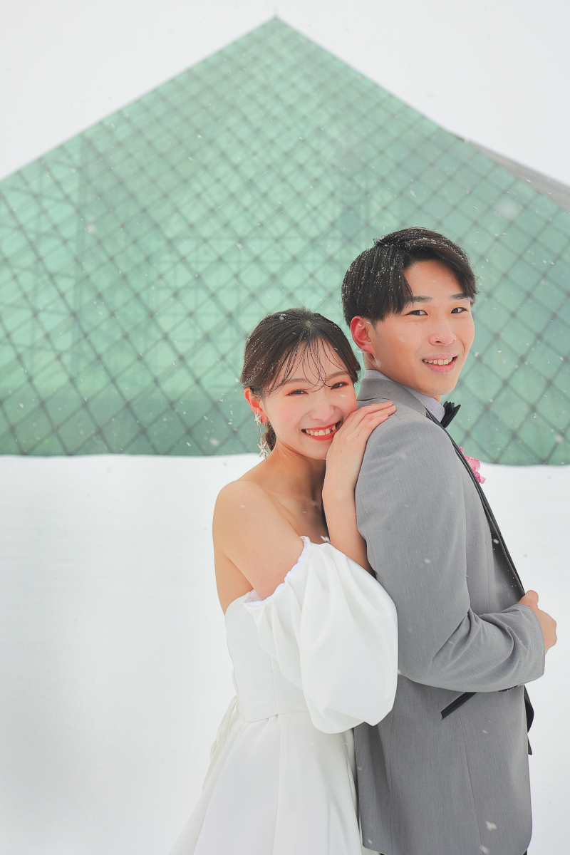 ぎゅっと寄って