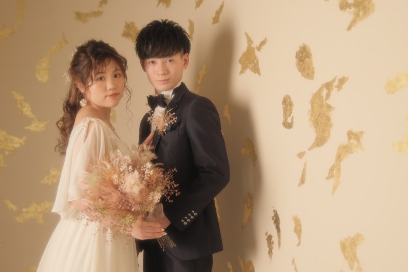 洋装2着スタジオ