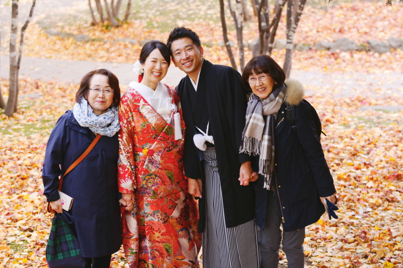 ご家族とも一緒にハイ、チーズ！