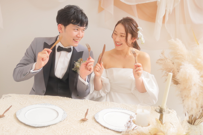 小物を使ったお写真も!