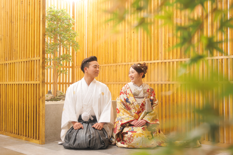 和装前撮りといえば・・