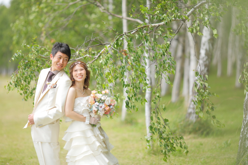 白樺と一緒に❁